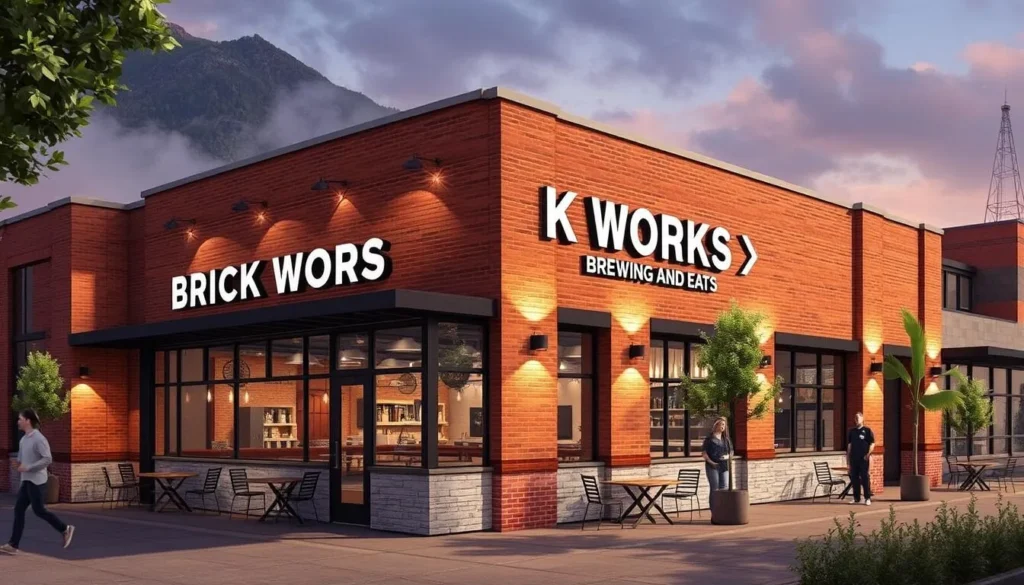 Image of Brick Works Brewing and Eats exterior or interior