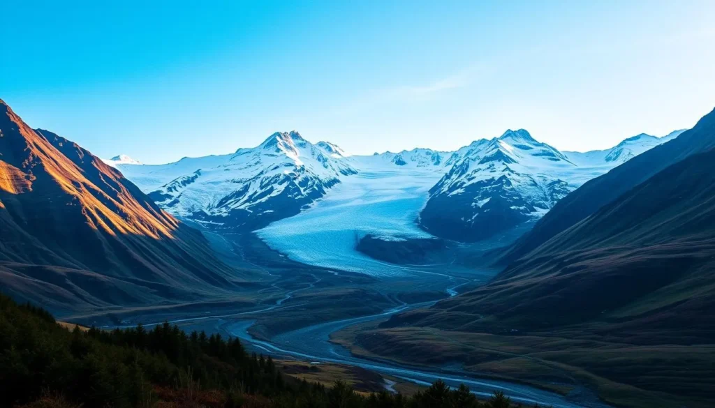 Image of Briksdal Glacier in Norway