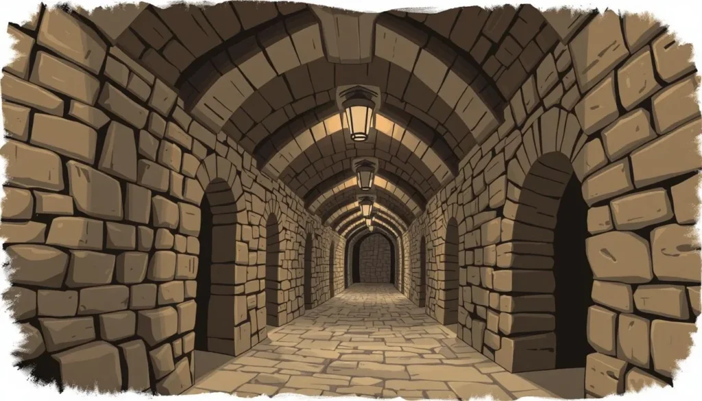Image of Brno's medieval underground passages