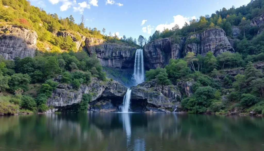 Image of Brownsberg Nature Park's main attraction