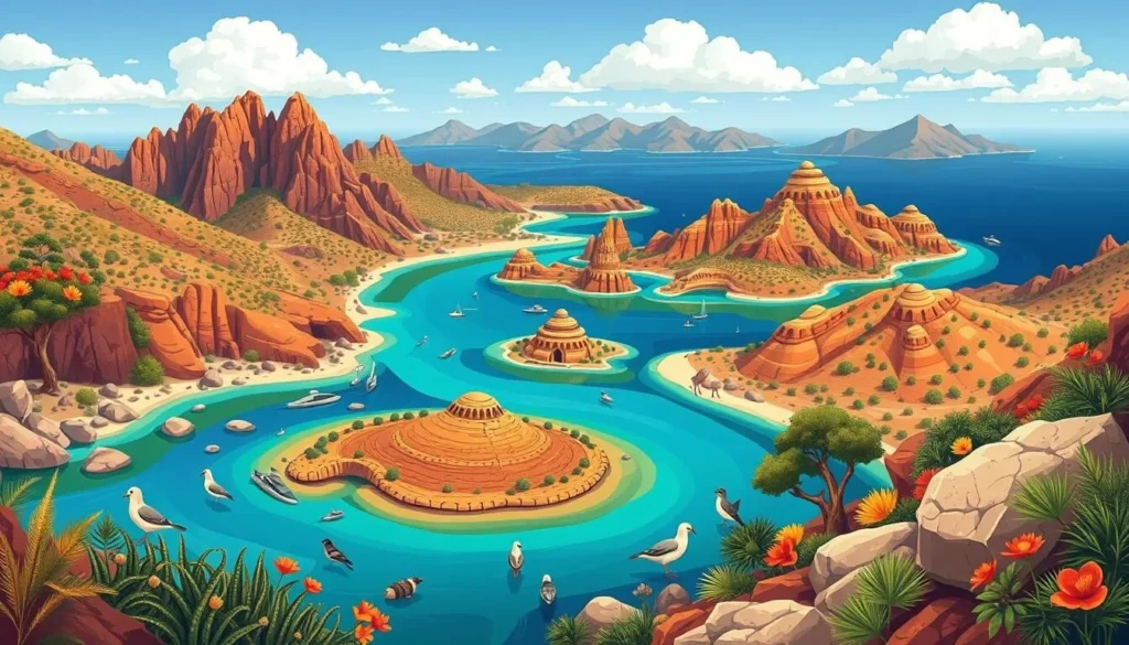 Image of Cabo Orange National Park's diverse landscapes