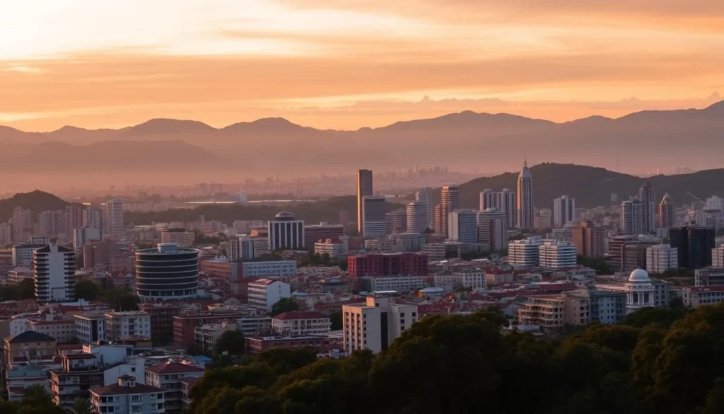 Image of Caracas cityscape