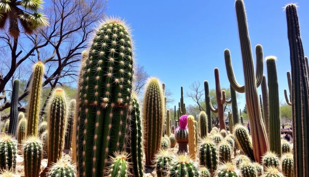 Image of Carl Johan's Park cactus display
