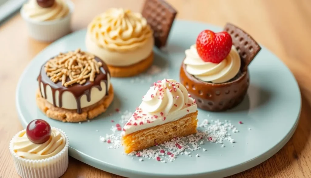Image of Casa Doce desserts with overwhelming sweetness and creative presentation