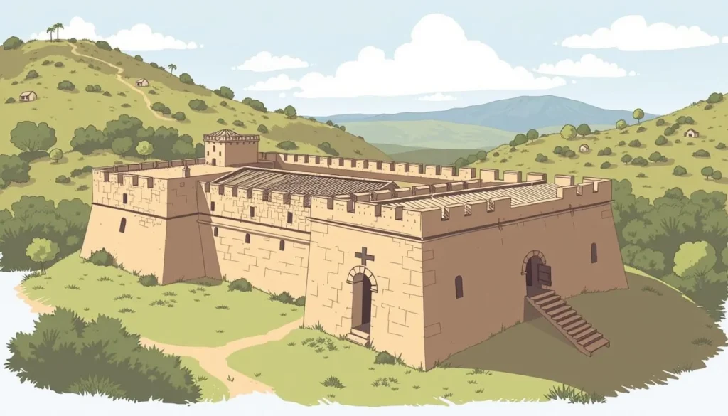 Image of Castillo de La Pólvora, a historic gunpowder storage facility in La Guaira