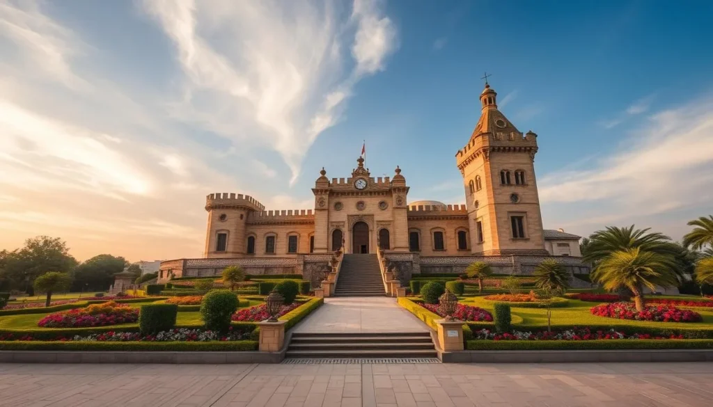 Image of Castillo de Piria with its stunning architecture and beautiful gardens
