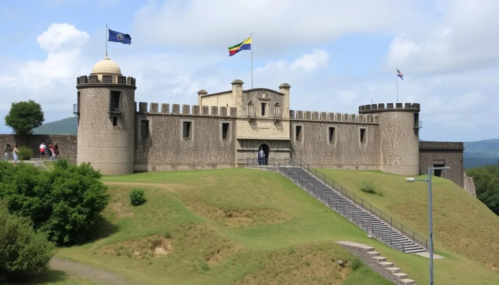 Image of Castillo de San Carlos, a 17th-century fortress in La Guaira, Venezuela