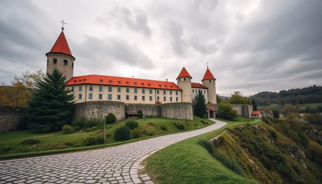 Image of Castle Buchlov, a medieval fortress in the Czech Republic