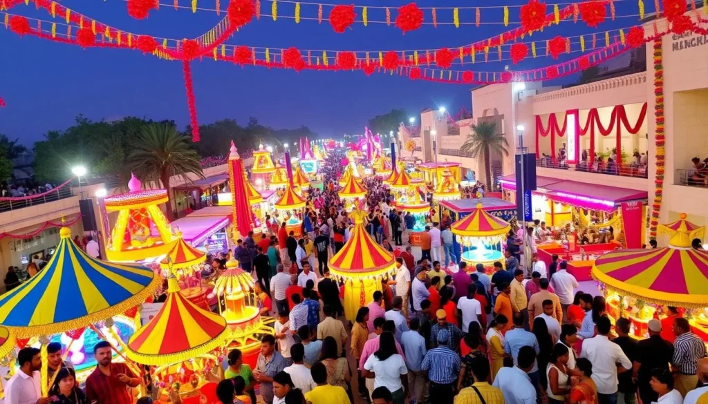 Image of Chandigarh Carnival at Sector 17's central plaza