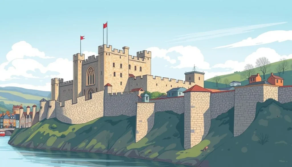 Image of Conwy Castle and its town walls