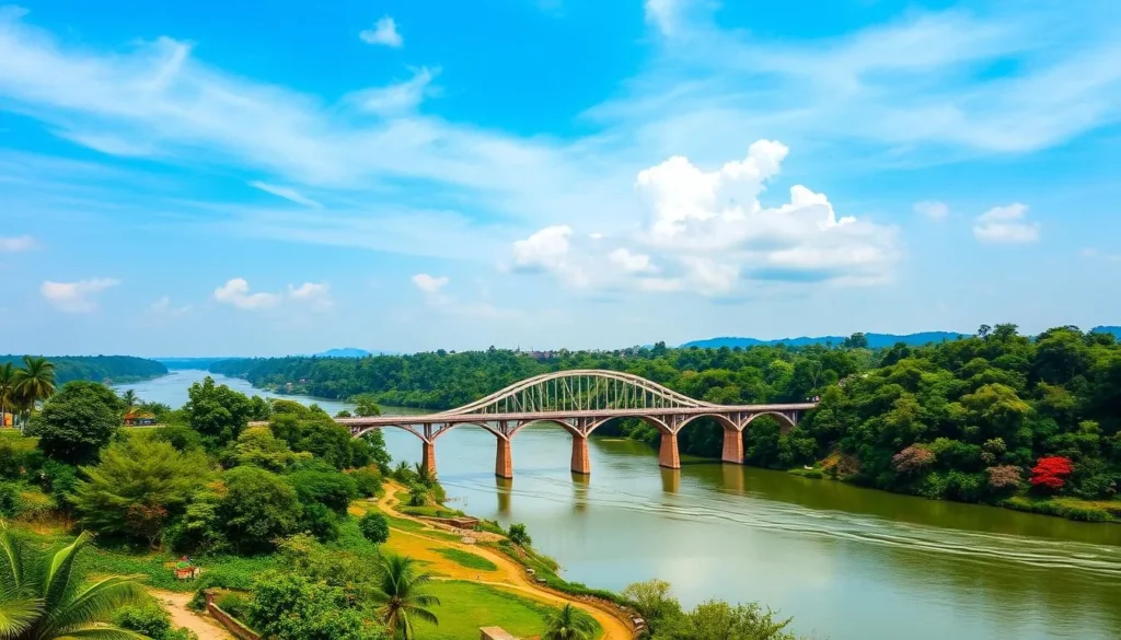Image of Coronation Bridge over the Teesta River