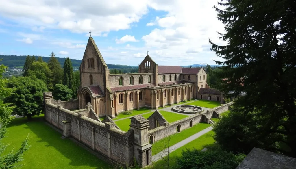 Image of Domkirkeodden Hamar museum with medieval cathedral ruins