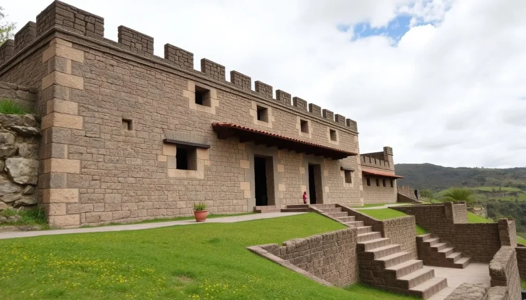 Image of El Cuarto del Rescate, a historic site in Cajamarca, Peru