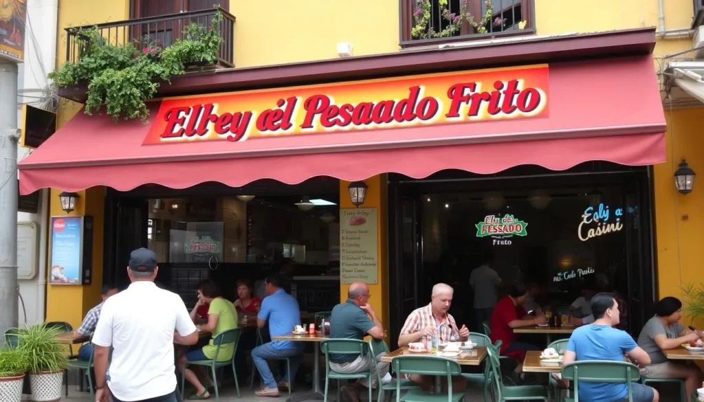 Image of "El Rey del Pescado Frito" restaurant