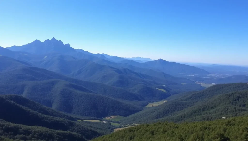Image of Ellijay's mountain landscape