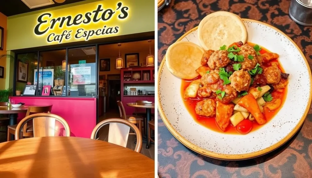 Image of Ernesto's Cafe Especias' interior or a signature dish