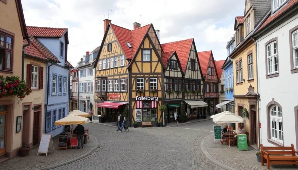 Image of Falkenberg's charming old town