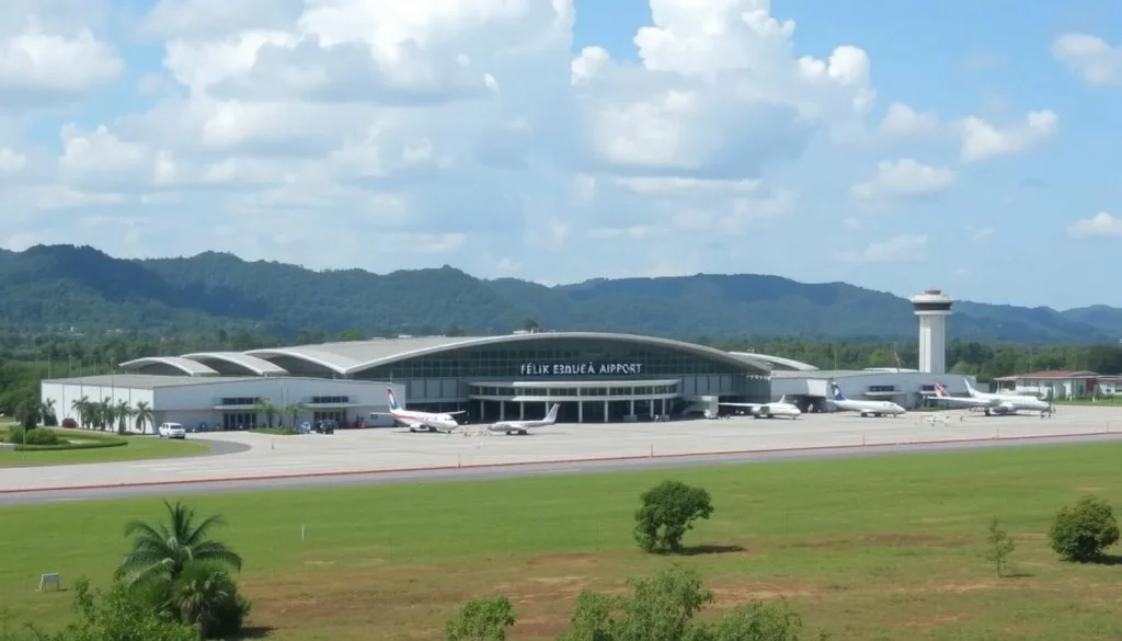 Image of Félix Eboué Airport in Cayenne, French Guiana