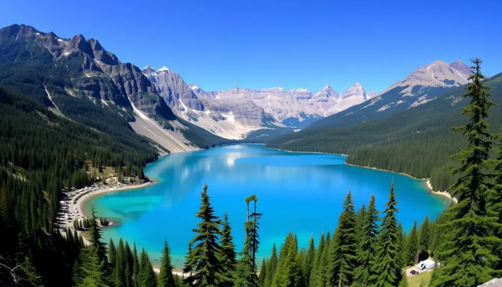 Image of Garibaldi Lake Campground