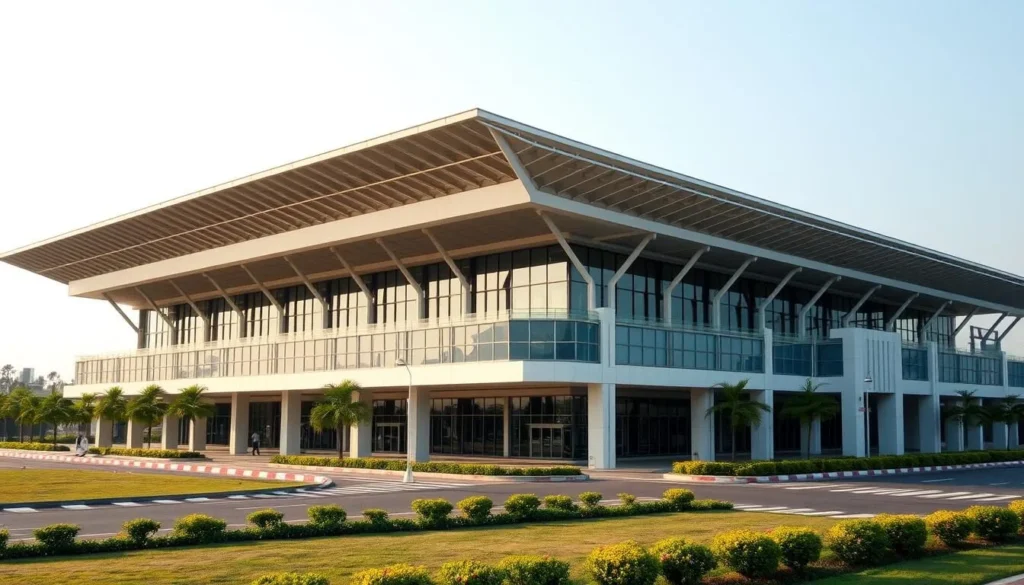 Image of Gaya International Airport terminal building