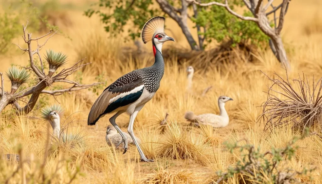 Image of Great Indian Bustard in its natural habitat