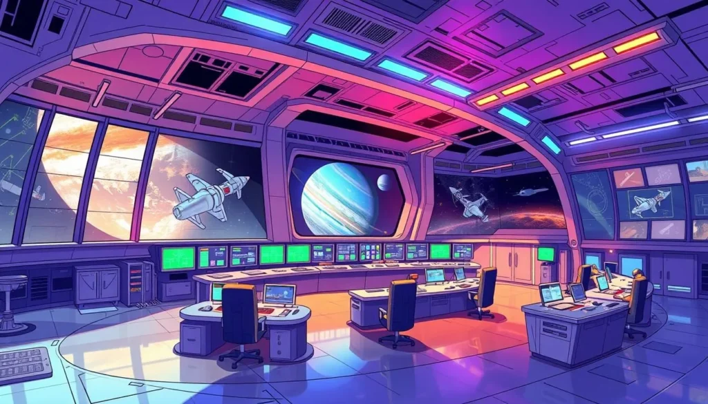 Image of Guiana Space Centre's Jupiter Control Centre