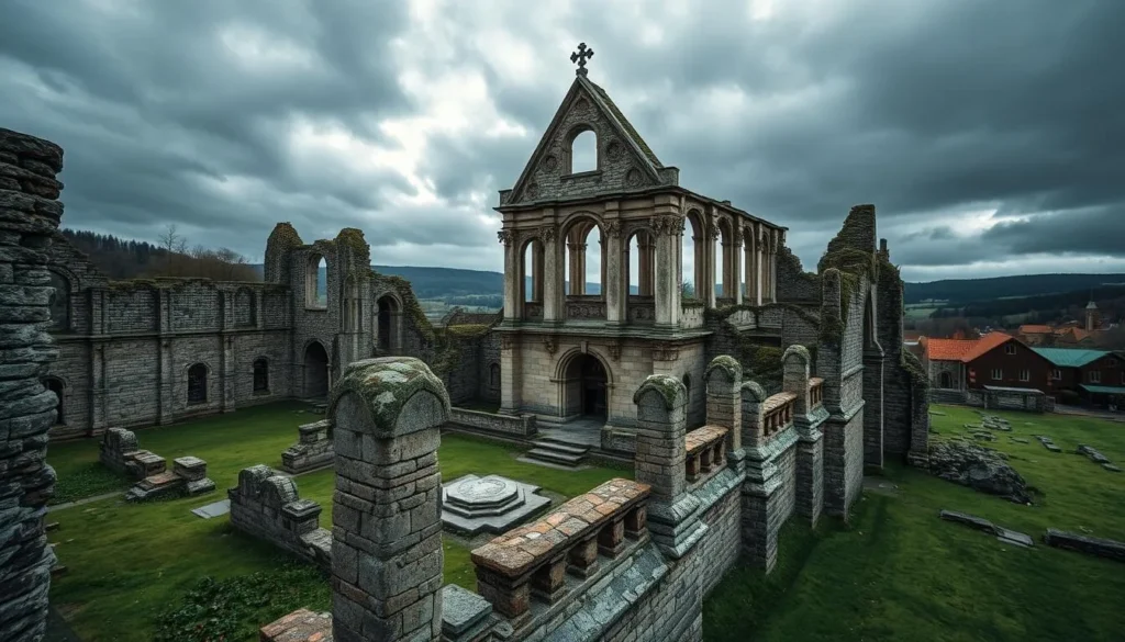 Image of Hamar Cathedral ruins