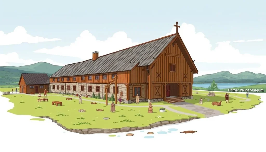Image of Hamar's Viking Age Museum