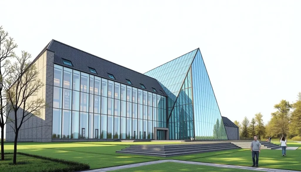 Image of Hedmark Museum with the Glass Cathedral
