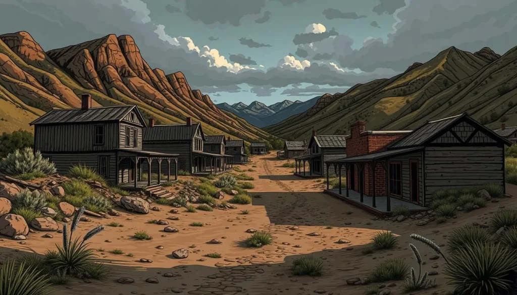Image of Historic Chesterfield ghost town