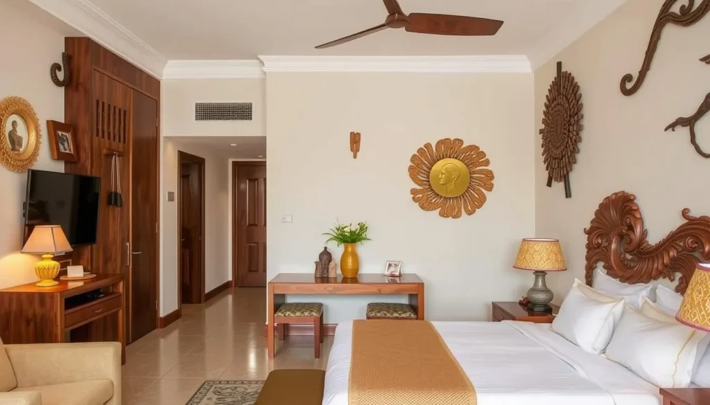 Image of Hotel Kakola's interior, showcasing its unique decor
