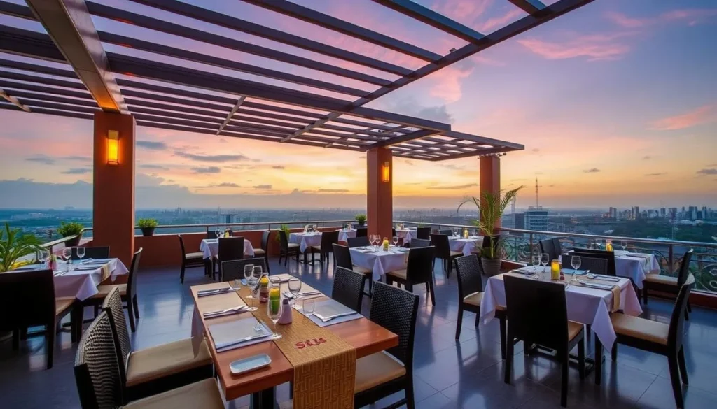 Image of Hotel Tirunelveli Towers' rooftop restaurant