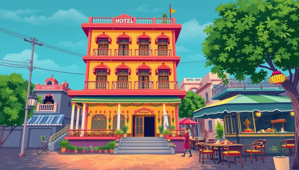 Image of Hotel Tourist and Restaurants in Rampur, Uttar Pradesh