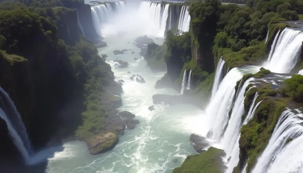Image of Iguazu Falls from the Argentinian side