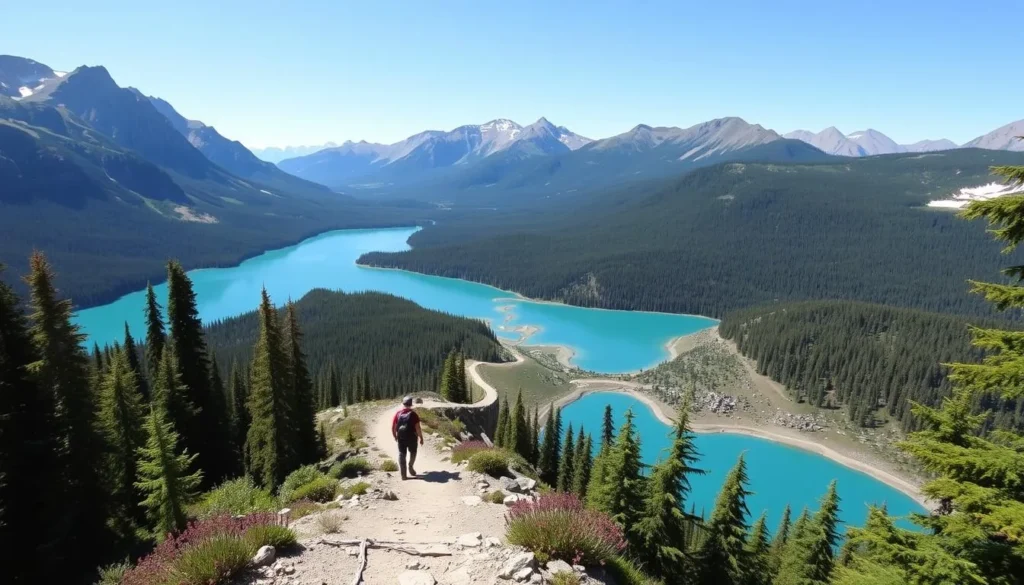 Image of Joffre Lakes hiking trail