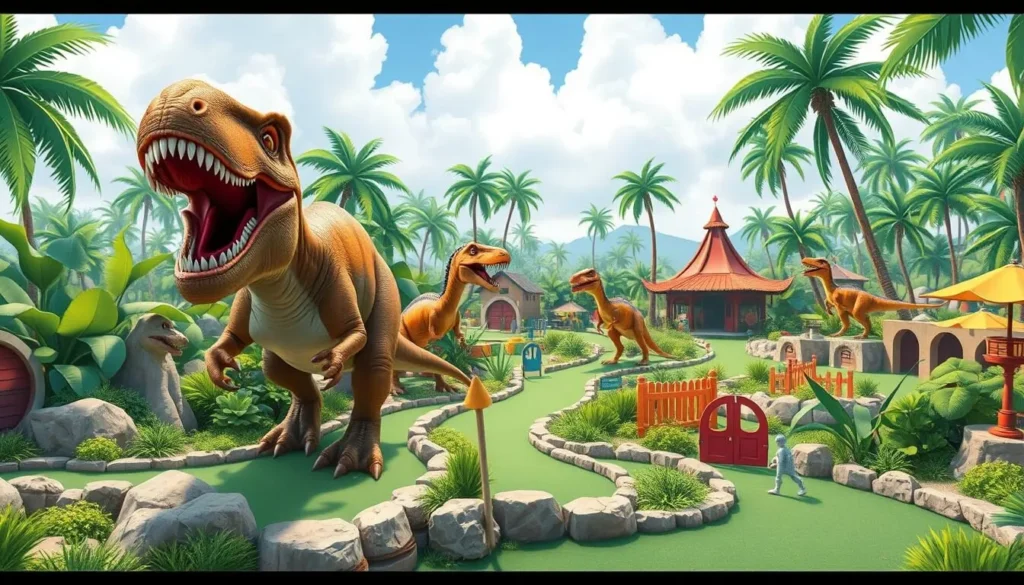 Image of Jurassic Encounter Adventure Golf course