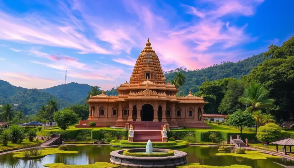 Image of Kalangi Siddhar Temple surrounded by natural beauty