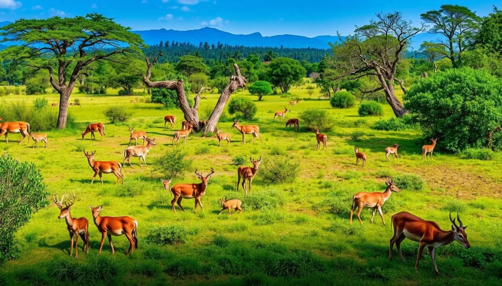 Image of Kanha National Park with wildlife