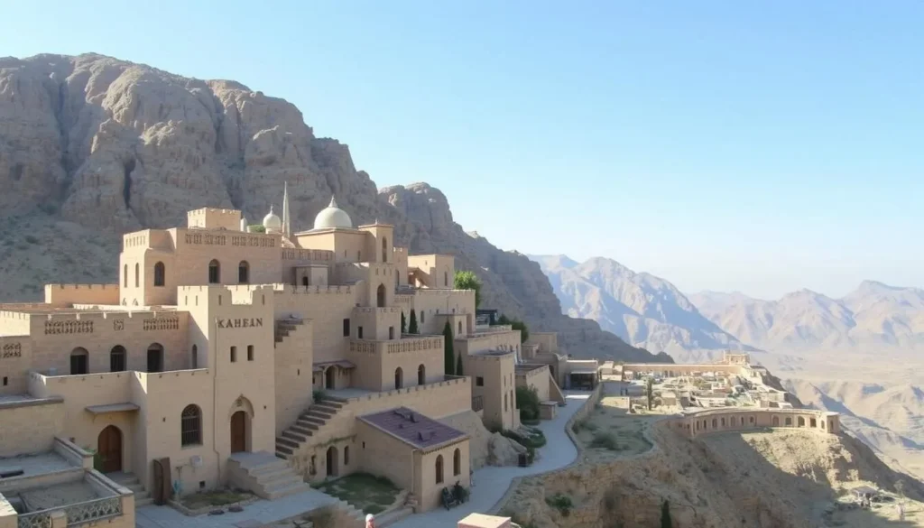 Image of Kaukaban and Shibam mountain towns in Yemen