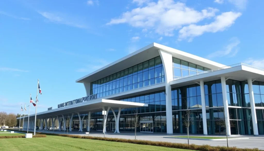 Image of Kaunas International Airport terminal