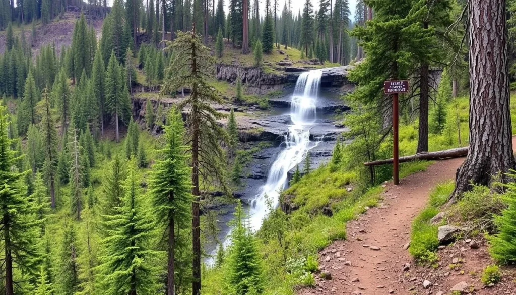 Image of Kings Creek Falls Trail, Lassen Volcanic National Park