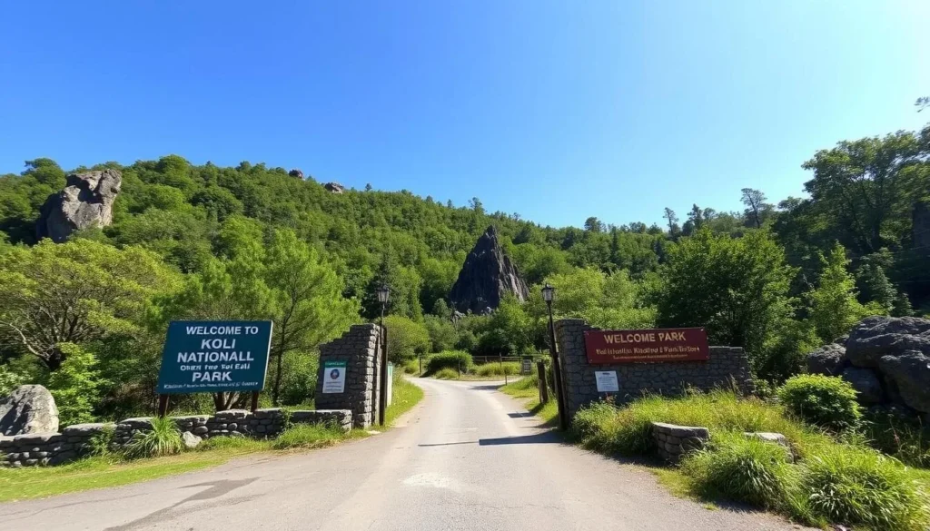 Image of Koli National Park entrance