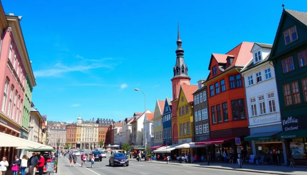Image of Kristiansand city center