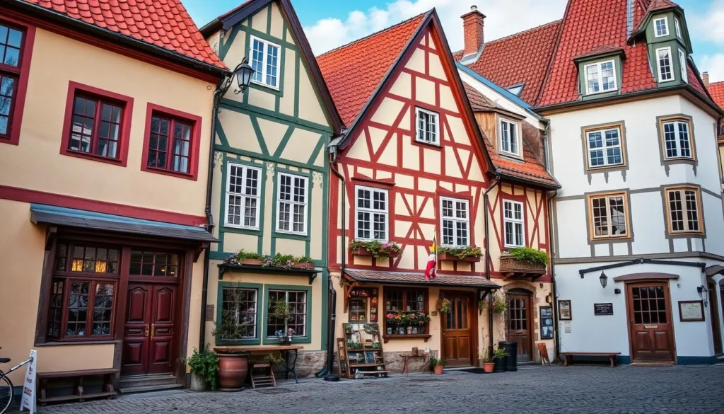 Image of Kronhusbodarna's charming 17th-century buildings and artisan studios