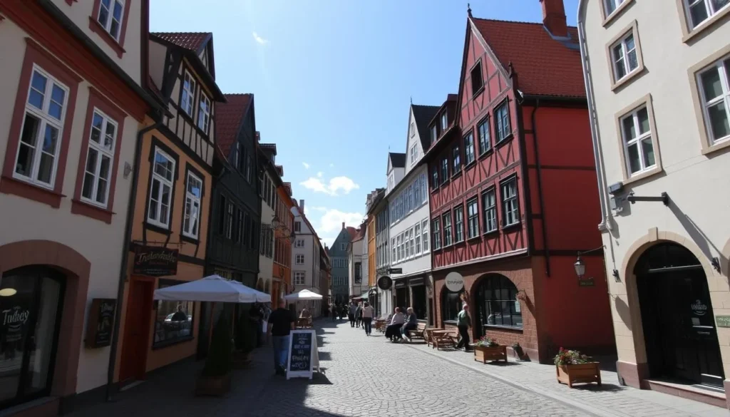 Image of Kungsbacka's old quarter