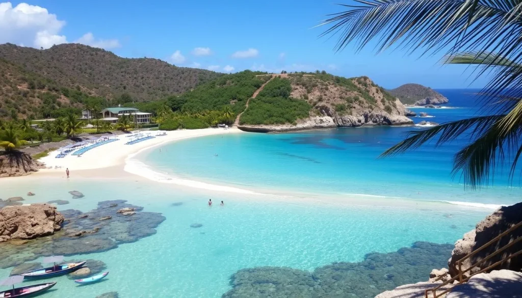Image of La Paloma's coastline with multiple beaches