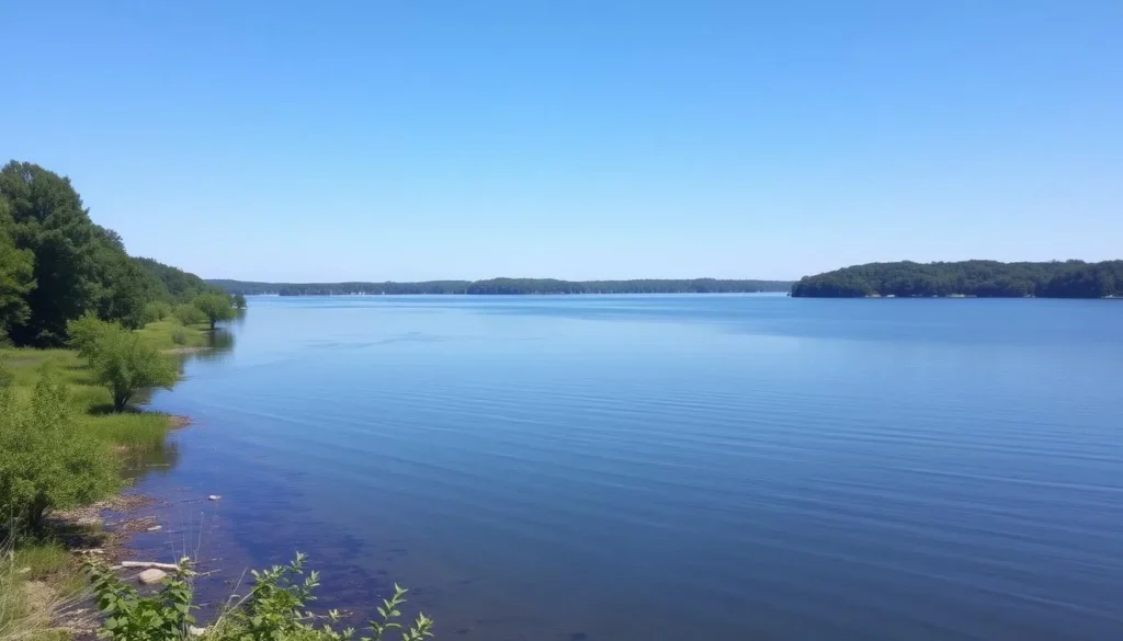 Image of Lake Dardanelle State Park's scenic shoreline