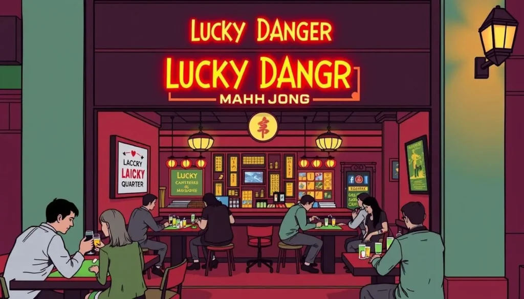 Image of Lucky Danger Mahjong bar in Penn Quarter
