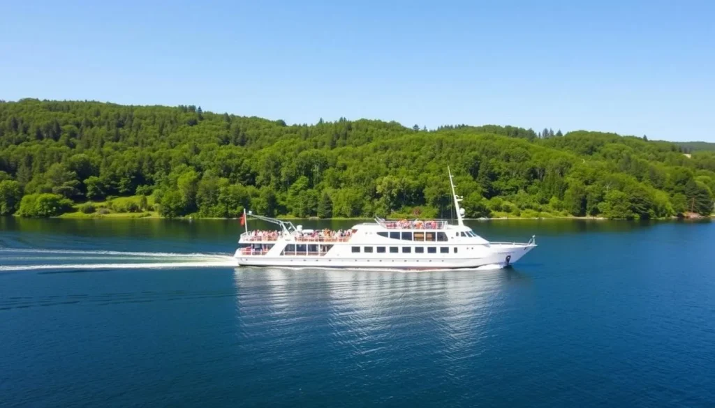 Image of M/S Marival II cruising on Lake Pielinen