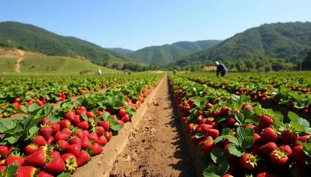 Image of Mahabaleshwar strawberry farm